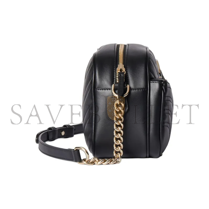 GUCCI GG MARMONT LEATHER CROSSBODY BAG 798715 (24.5*15*9cm)